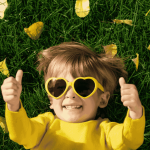 Kid enjoying the summer season