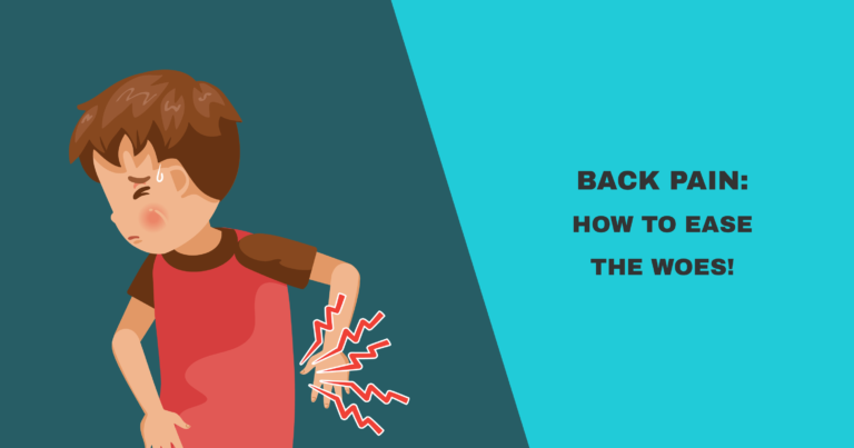 Back Pain: How to help your child cope with the pain?